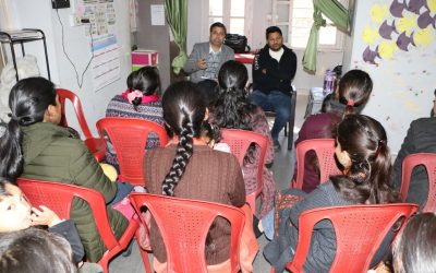 Legal Awareness Session was organized at Aash Child Development Center, Akhara Bazar, Kullu